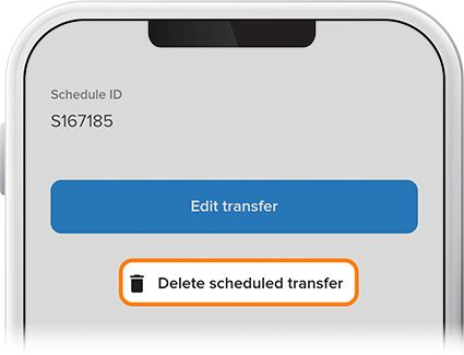 Transfer Between Accounts Graphic Step 6