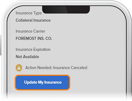 View & Update Insurance Information - Step 2