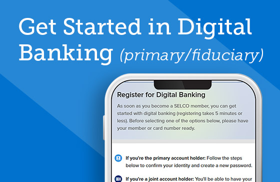 Register for Digital Banking