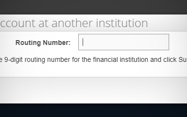 Adding an Account From Another Institution SELCO Online Banking Step 3.