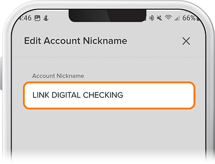 Rename Your Account step 4