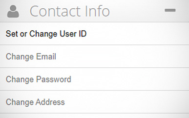 Setting or Changing Your User ID SELCO Online Banking Step 1.