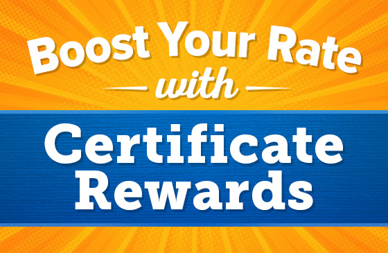 Certificate rewards with SELCO Community Credit Union