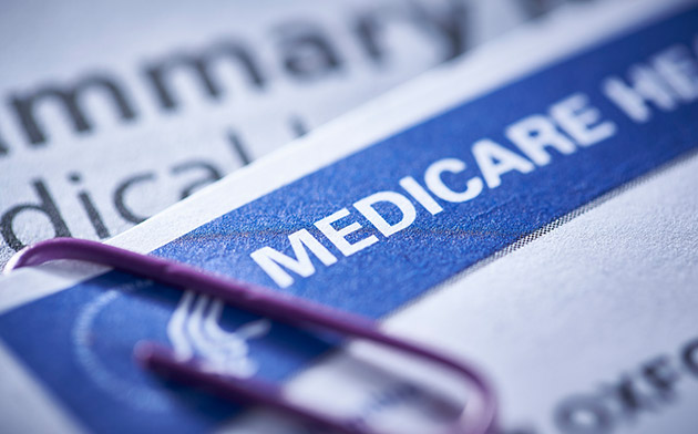 Medicare insurance form