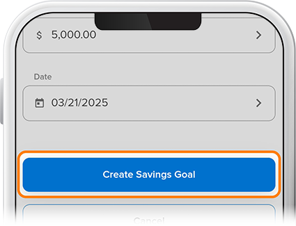 Create A Savings Goal Graphic Step 2